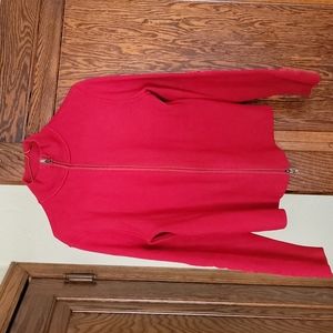 PRADA Tech Double Zip Sweater Sz 48/US Sm
